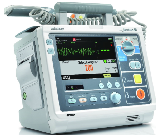 Defibrillator / Monitor BeneHeart D3 صدمات مندراى